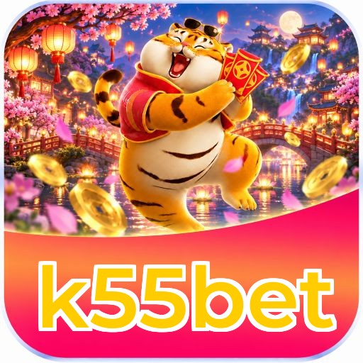 Interface do APK k55bet para Android